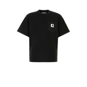 Sacai Unisex Black Cotton Sacai X Carhartt Wip T-Shirt